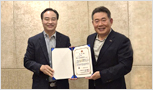 (주)주방뱅크 강동원 회장 한국음식능력 2급 자격증 취득
