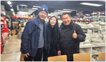 하와이「긴자스시」(주)주방뱅크 방문