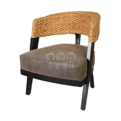 목재의자(WC016,목재라탄암체어)