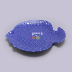광어사시미접시(바다세상-11 파랑)