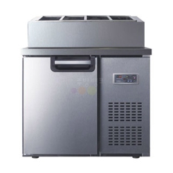 토핑테이블냉장고900(내부스텐,디지털타입)