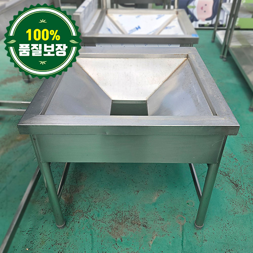 중고 잔반처리대 730 (빽무/하부3면파이프/뒷면막음)
