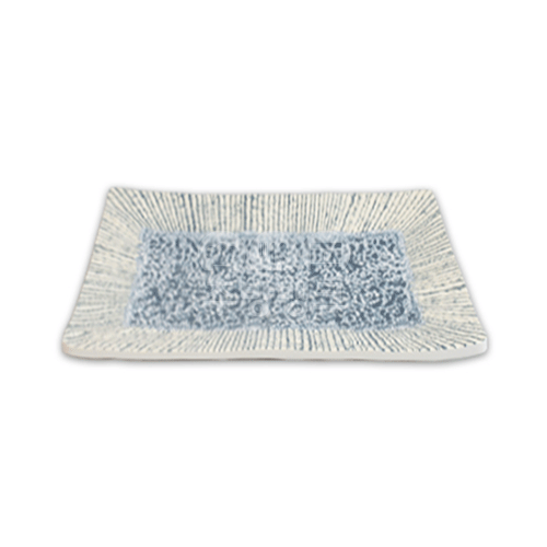 산호 돌무늬직사각접시