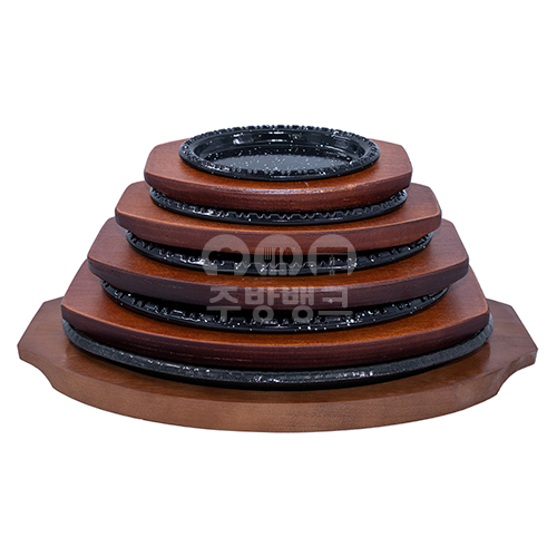 타원 스테이크 철판세트