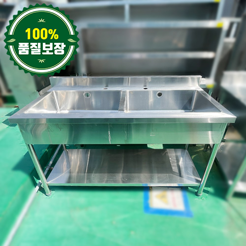 중고 2조 싱크대 (소배수구) 1400