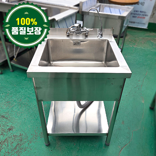 중고 1조 싱크대 600 (수전겸용/조리수있음)