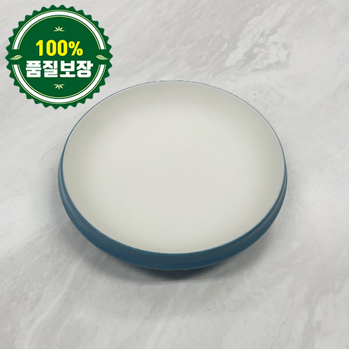 중고 더블 원형접시 8반 *10개묶음/한번사용