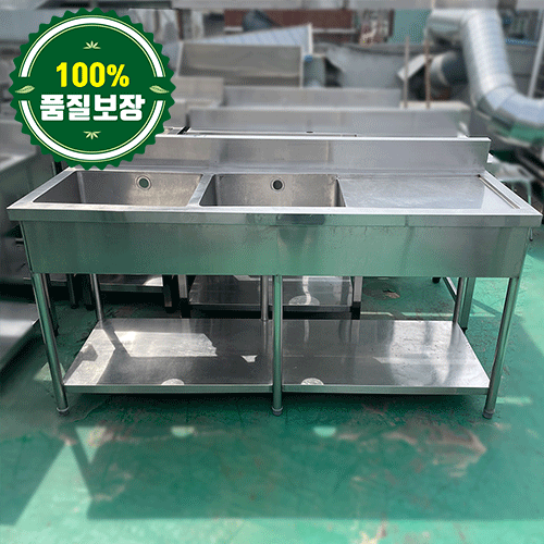 중고 2조 우날 싱크대 1800