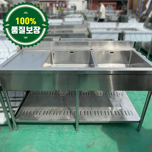 중고 2조 좌날 싱크대 1800