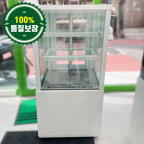 중고 직각 제과 쇼케이스 600 (화이트/뒷문)