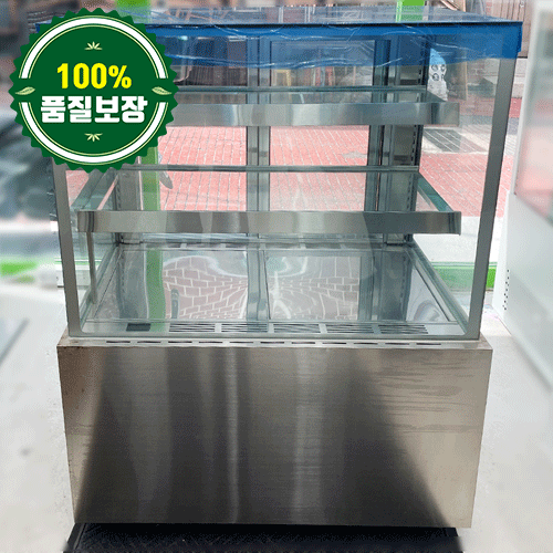 중고 직각 제과 쇼케이스 900 (스텐/뒷문)